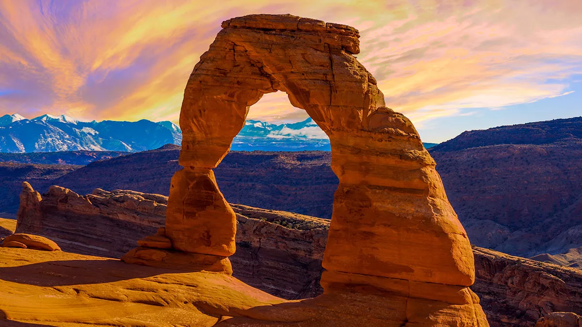 Shutterstock photo of Arches National Park in Utah