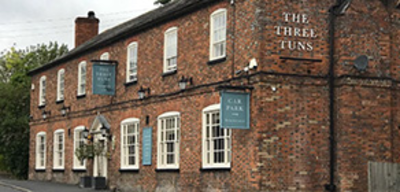 Offer image for: Three Tuns Ashwell - 10% discount