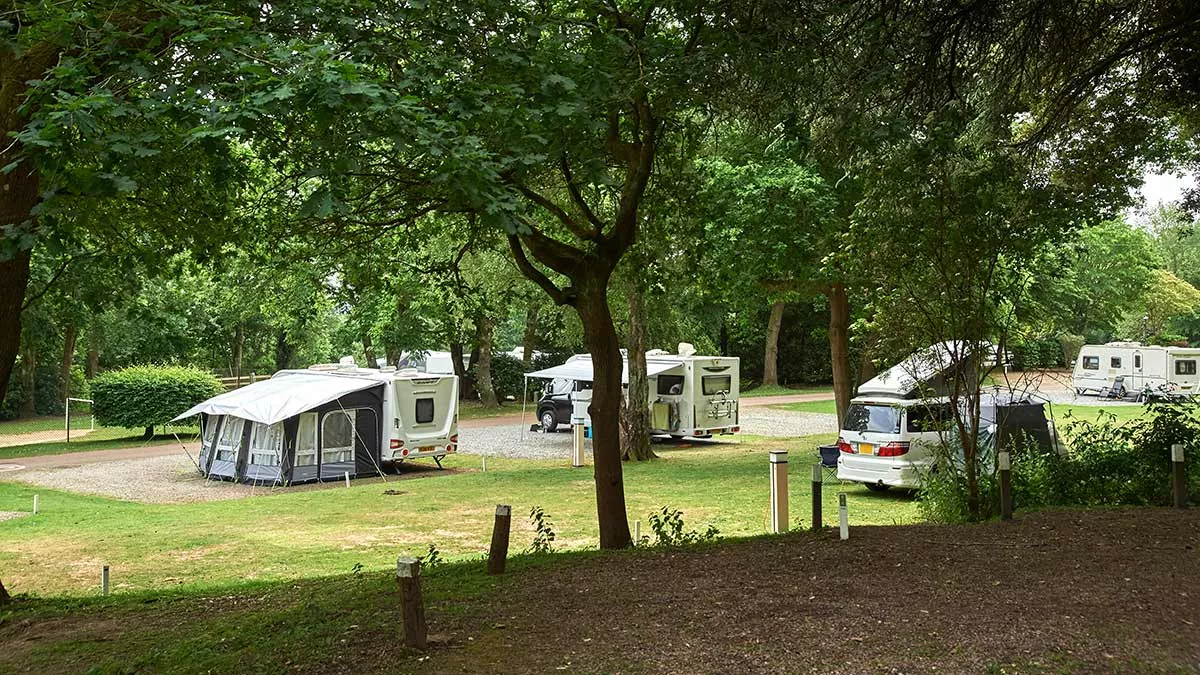 Outfits on grass and hardstanding pitches