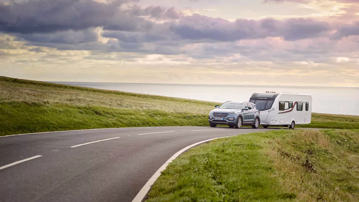 Caravan at Beachy Head