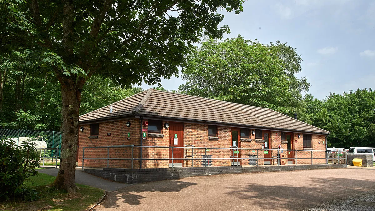 Toilet block