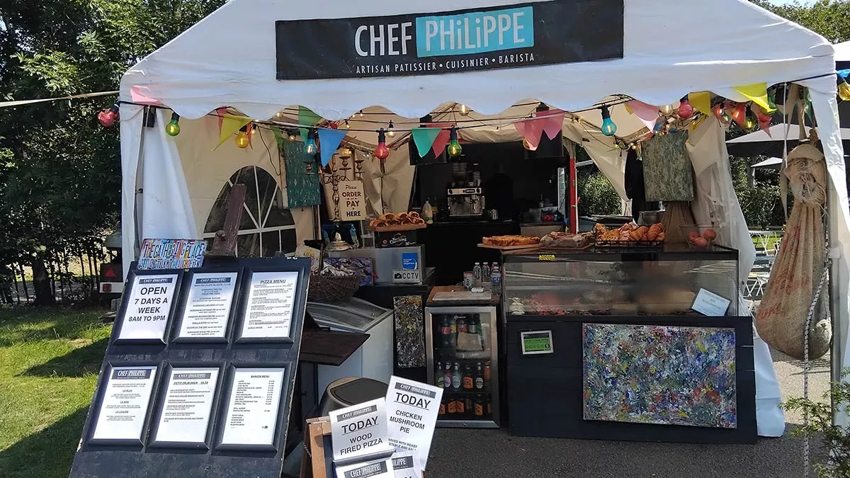 Chef Philippe on-site permanent food outlet