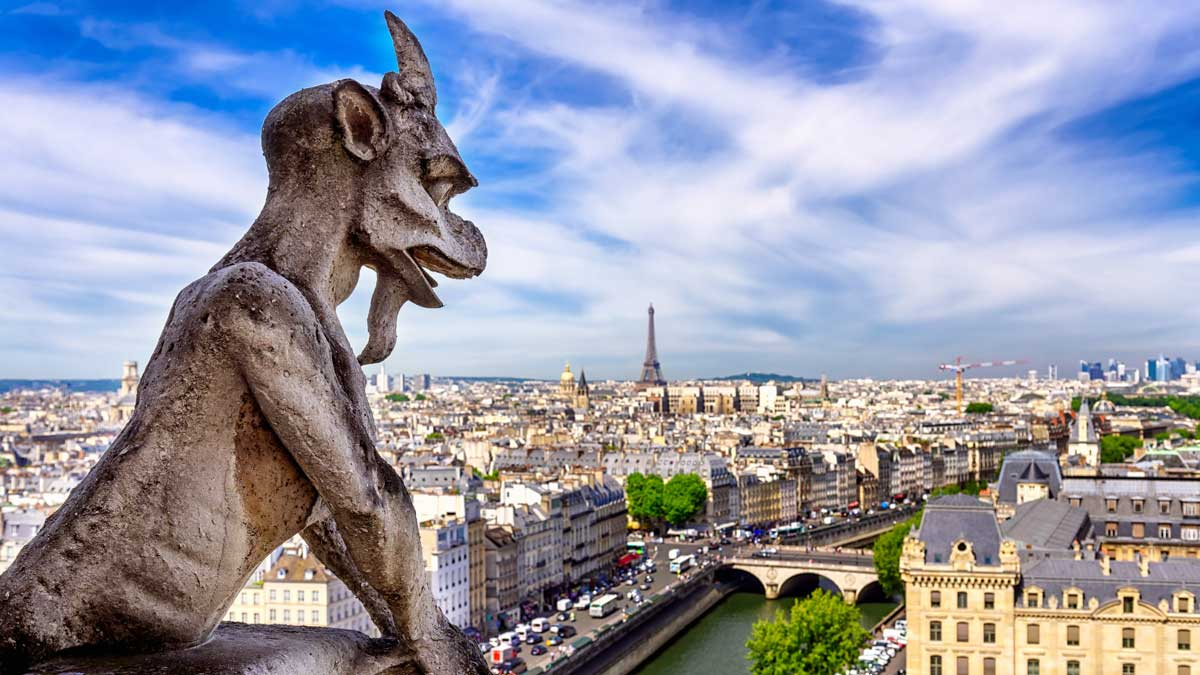 Gargoyle at Notre Dame