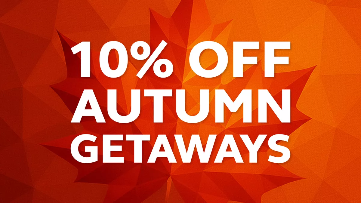 Up to £40 off Autumn Getaways