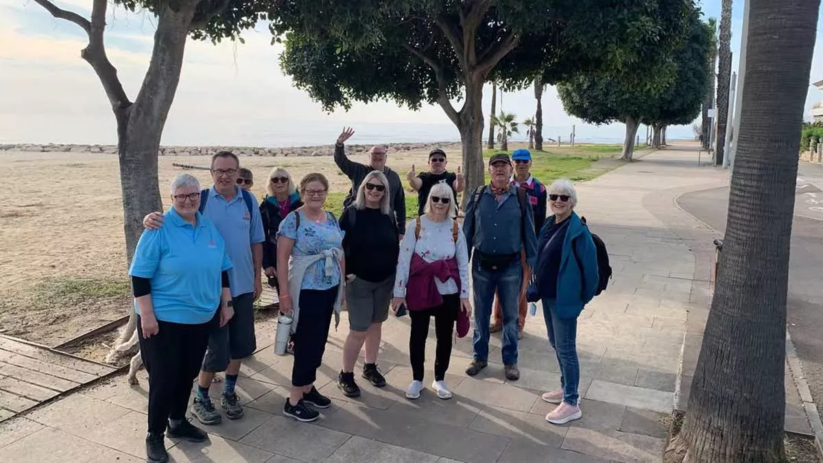 saying goodbye at the end of a great stay