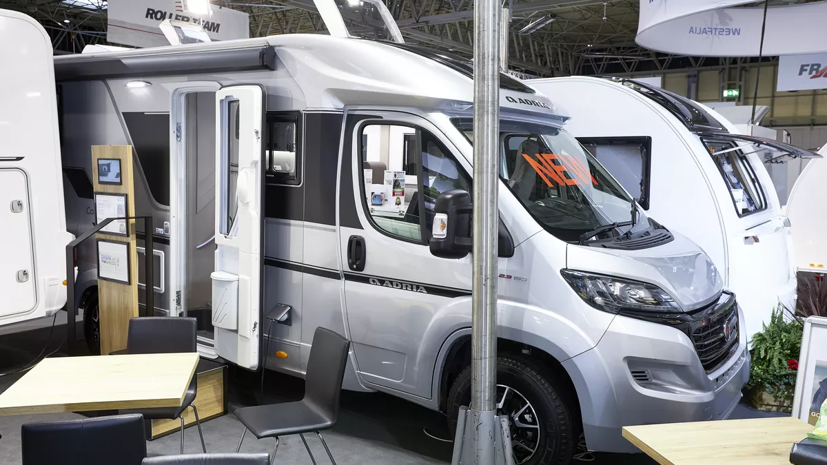 Silver Van Conversion, Open Skylight