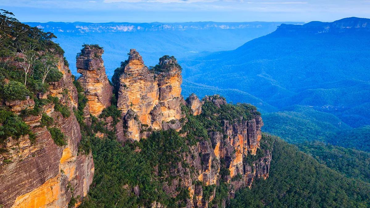 Shutterstock photo of Three Sisters in Australia