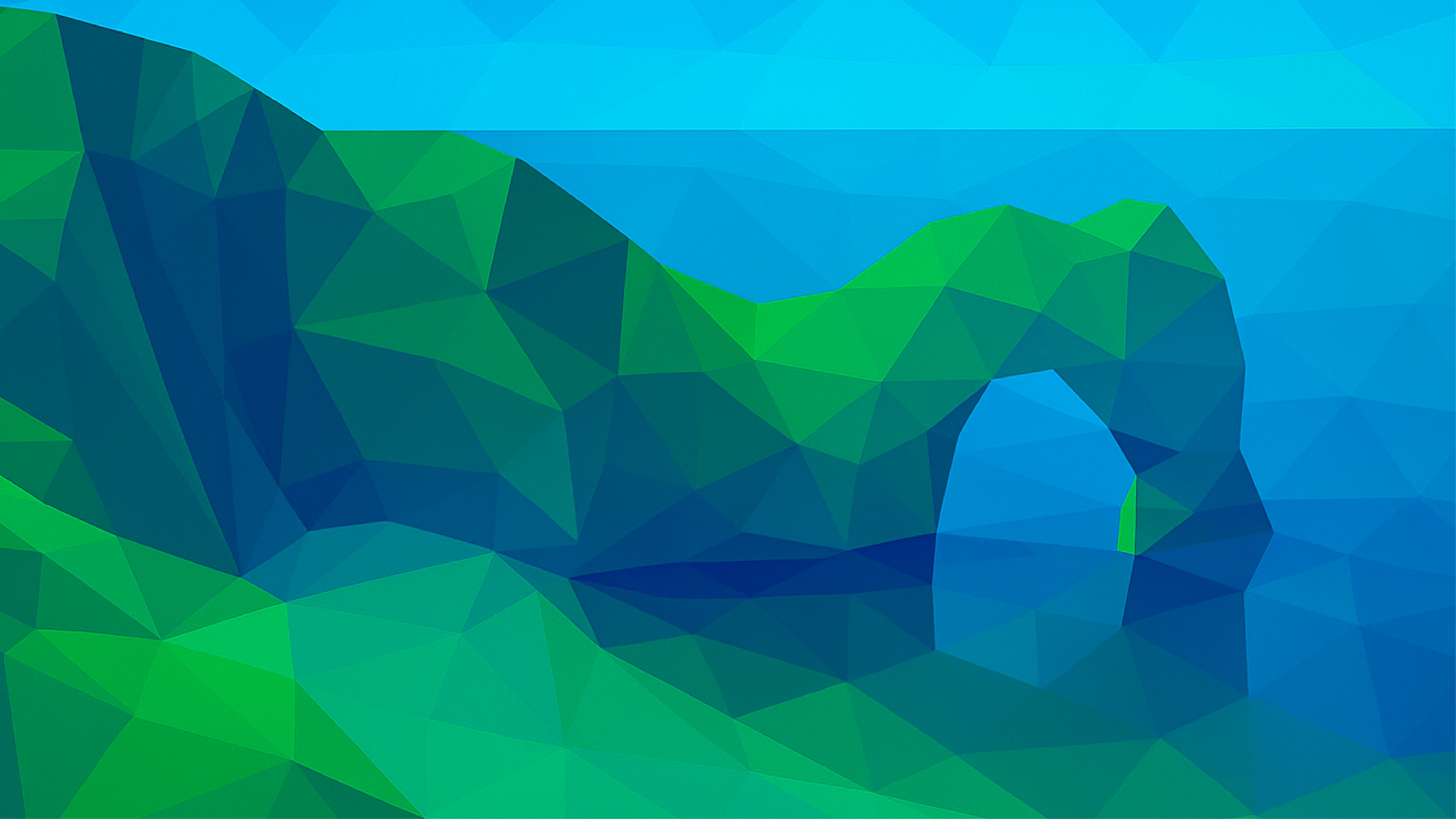 abstract graphic of Durdle Door