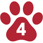4 paw rating