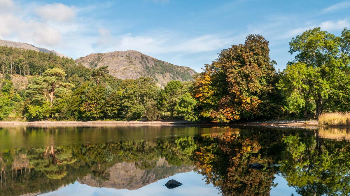 Coniston Water in the Lake District
