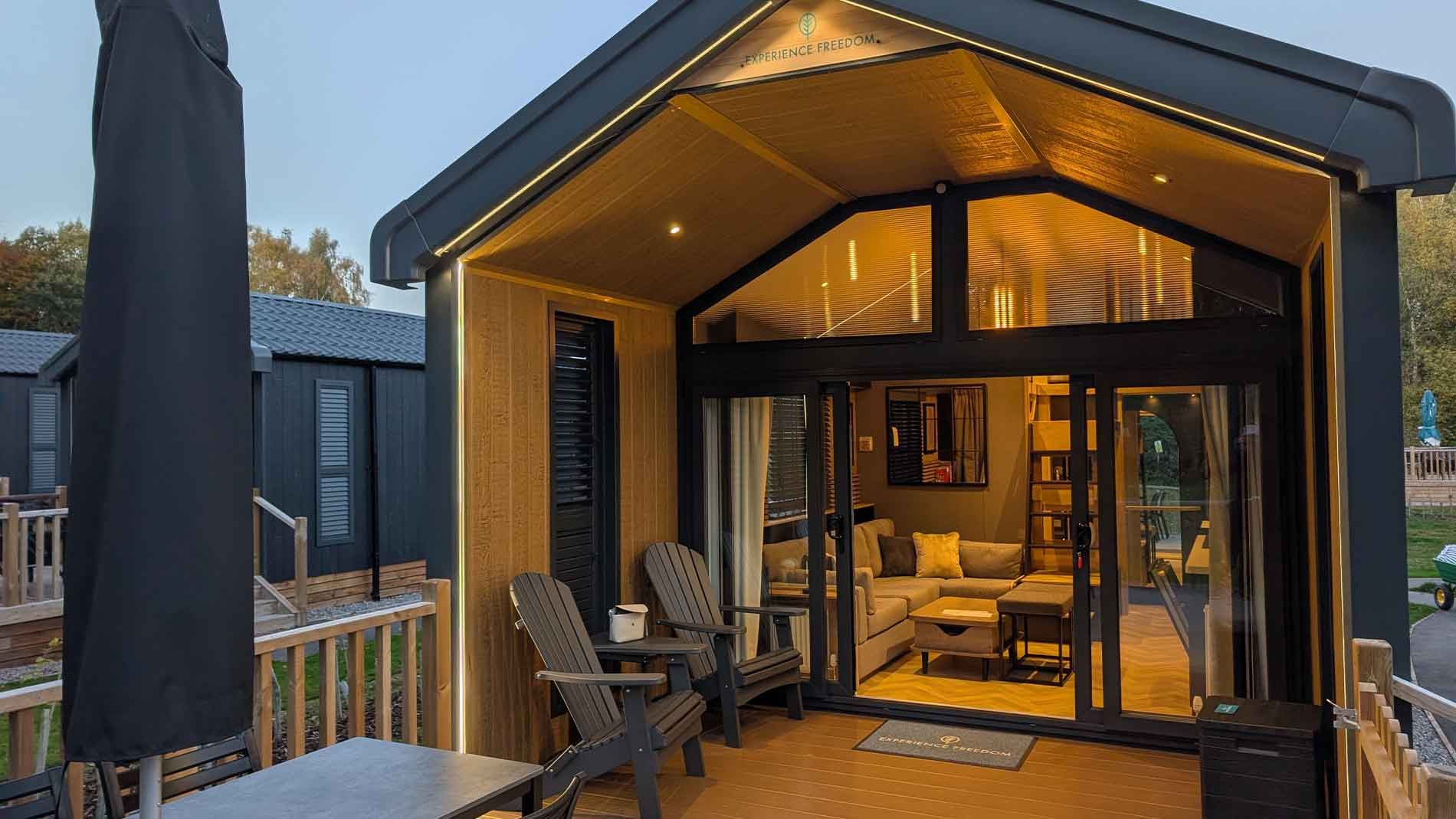 experience freedom glamping cabin