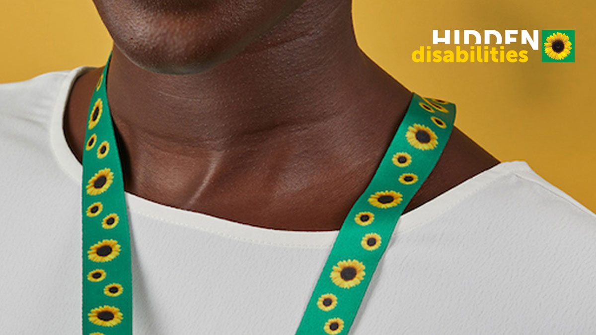 Hidden Disabilities lanyard