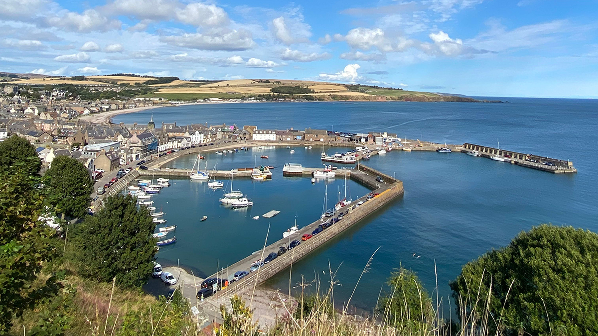 Stonehaven Harbour, Scotland, member photo by Clare Viles