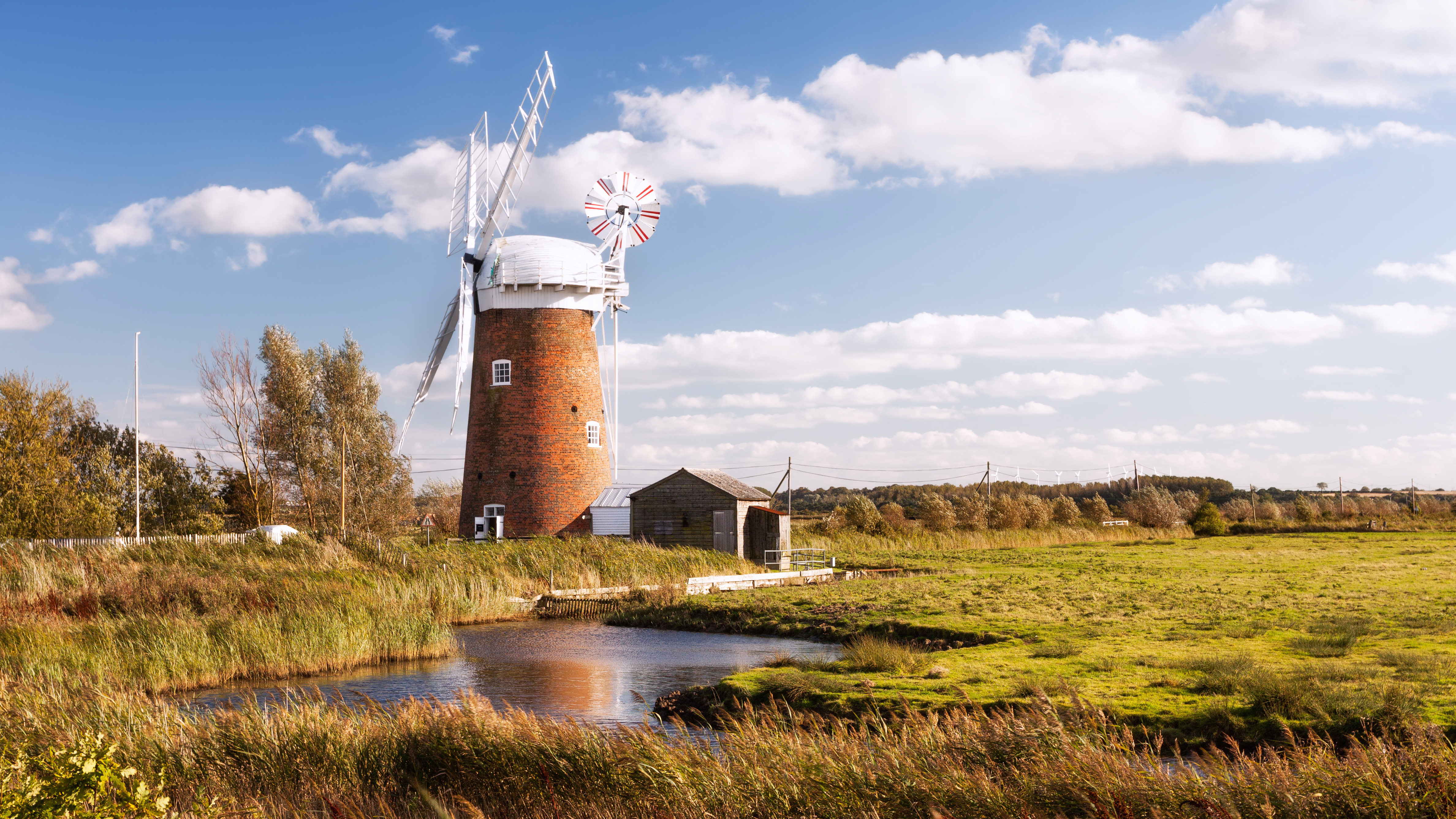 Horsey wind pump on the Norfolk Broads