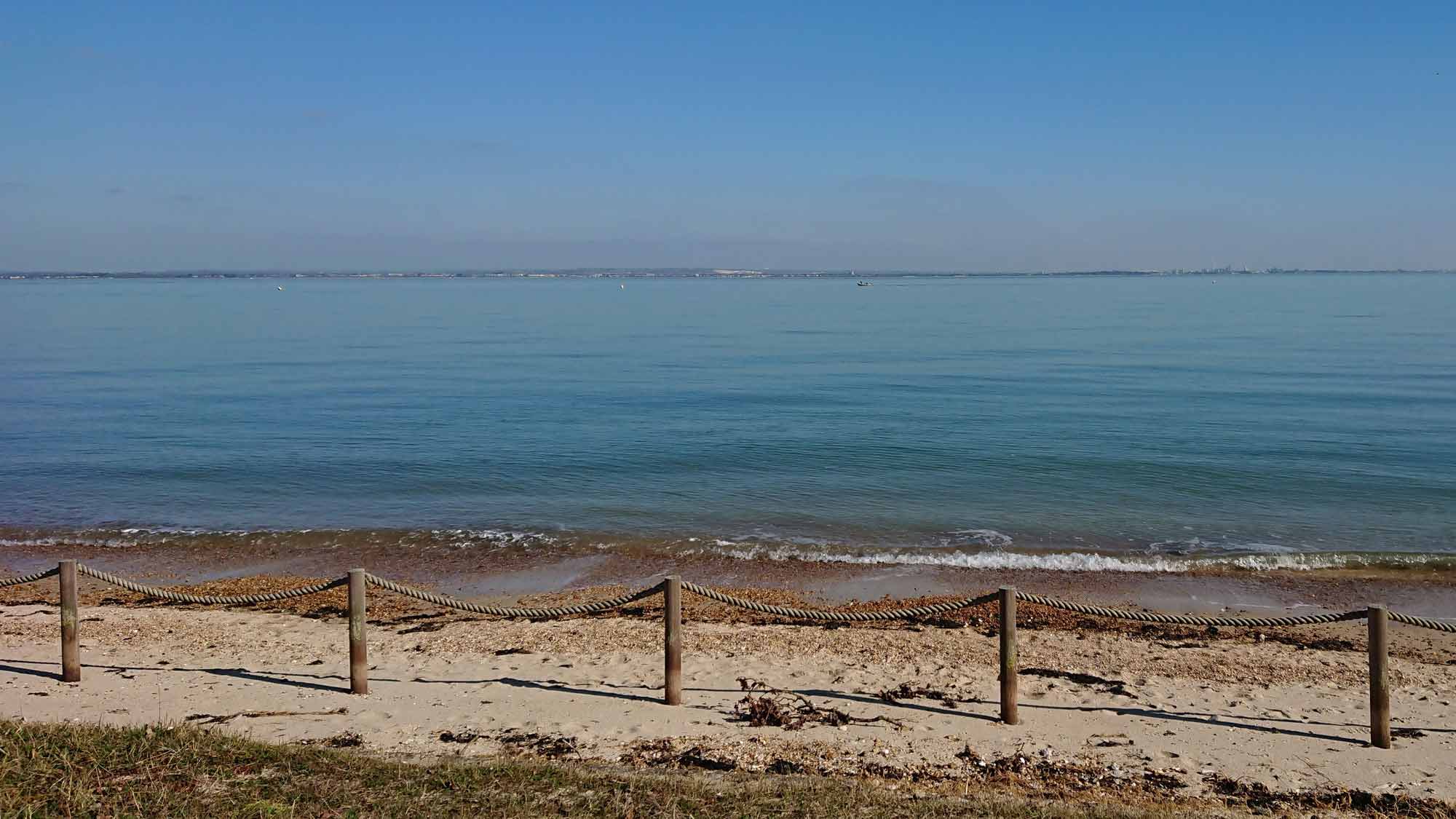 Osborne Beach on the Isle of Wight