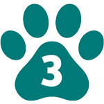 3 paw rating