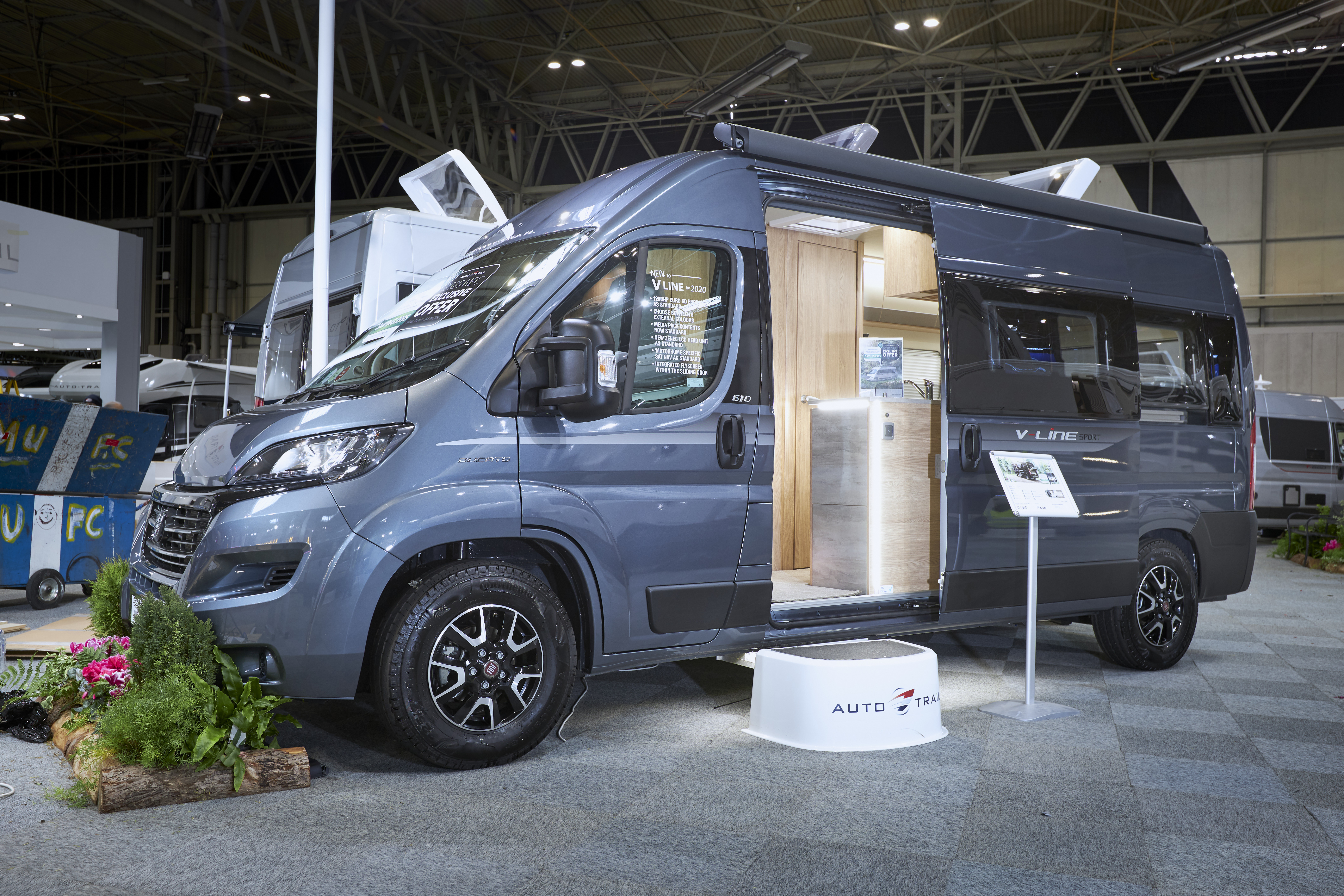 Exterior, grey, van conversion