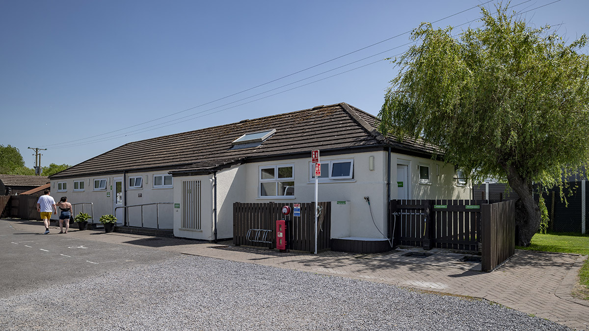 Main toilet block