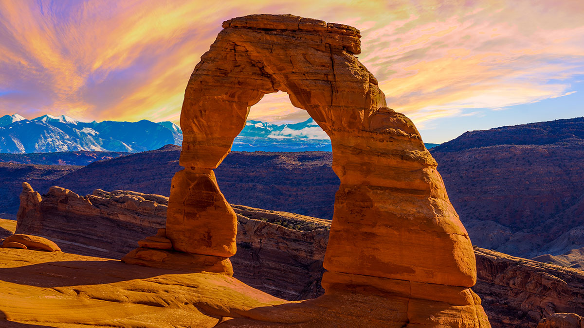 Shutterstock photo of Arches National Park in Utah