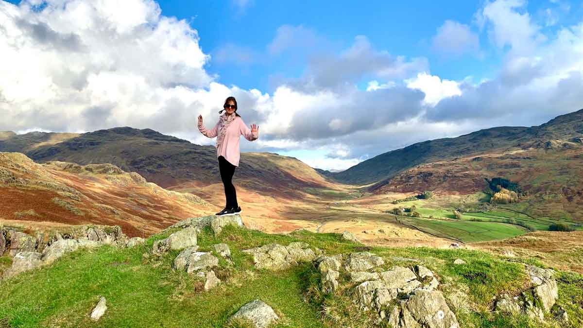 View from the Lake District
