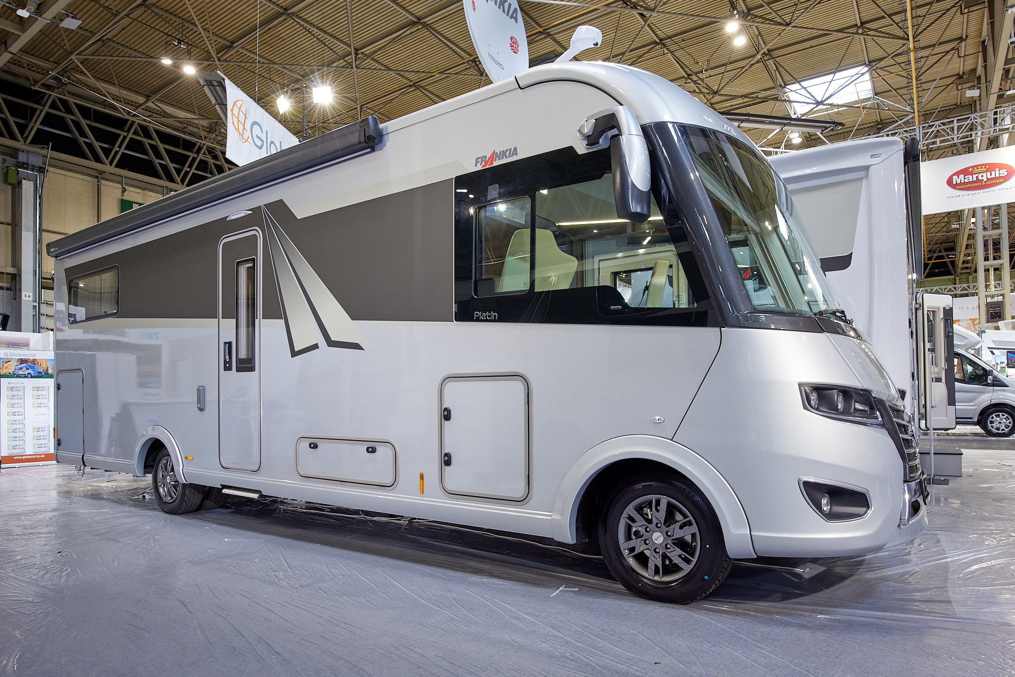 A Class exterior, silver, black graphics