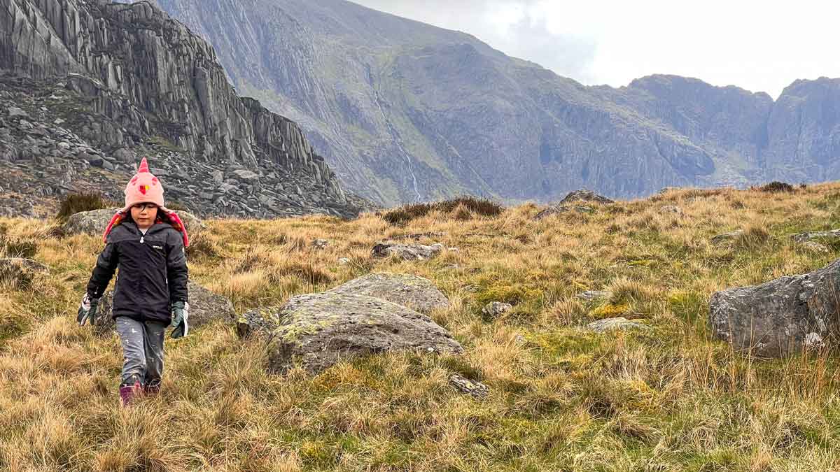 Family walk in Eryri