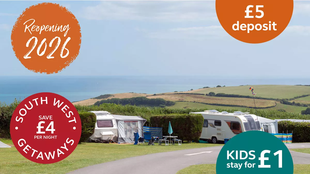 Hillhead Brixham Club Campsite, 2026, promos, sticker