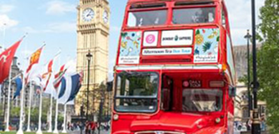 Offer image for: Bombay Sapphire Gin Afternoon Tea London Sightseeing Bus Tour - 10% discount