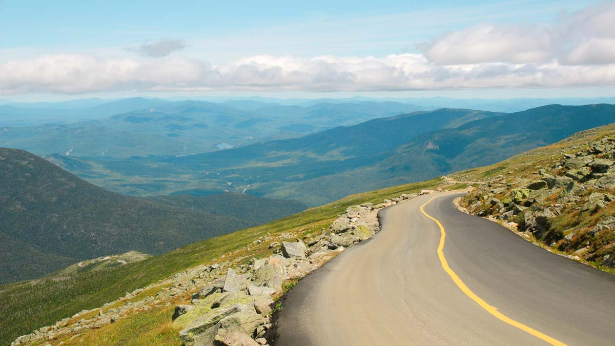 Mount Washington road view